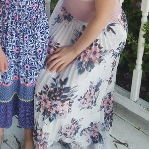Floral Maxi Skirt
